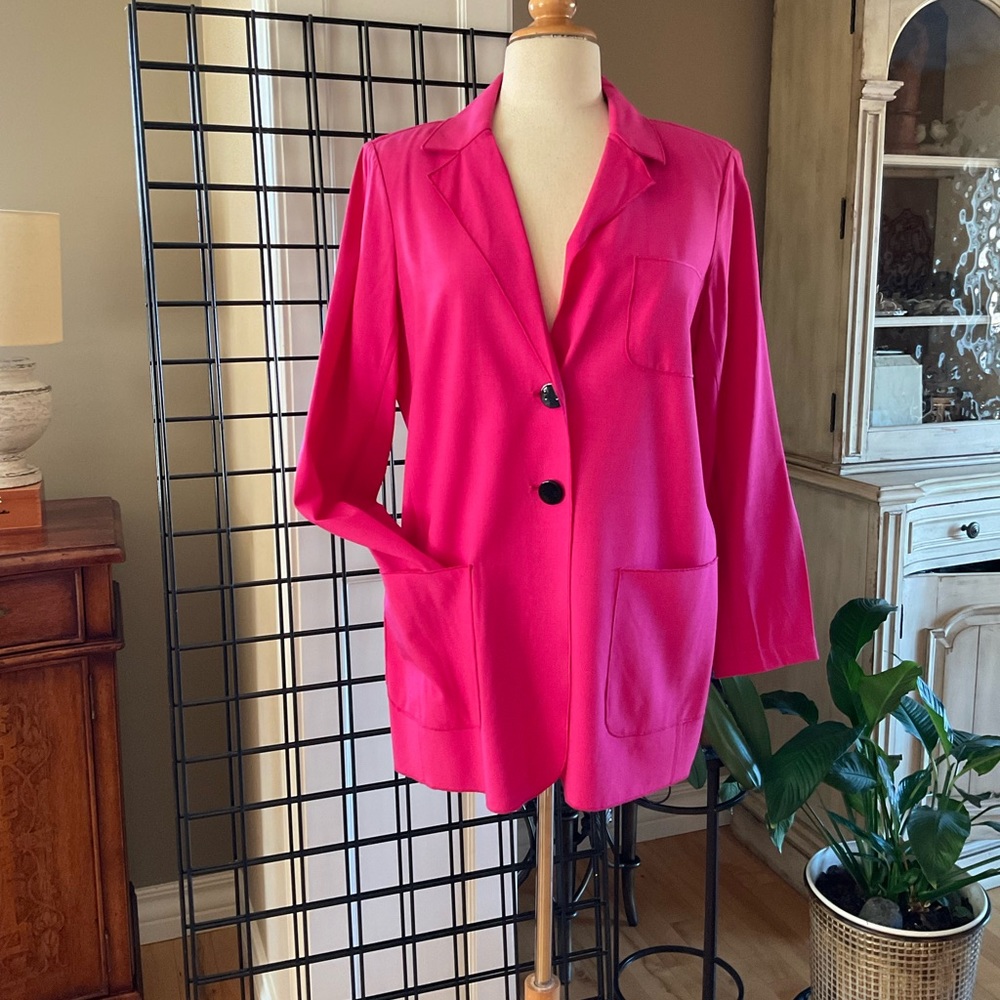 Stand out Valentine😍 Hot Hot Pink blazer by W by Worth